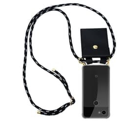 Google PIXEL 3A XL Skal Fodral Kedja (Svart)