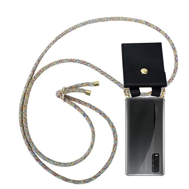 Oppo FIND X2 Skal Fodral Kedja (Gul)