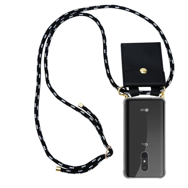 LG Q9 Skal Fodral Kedja (Svart)