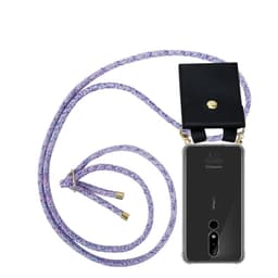 Nokia 3.1 PLUS Skal Fodral Kedja (Lila)