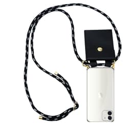 iPhone 12 MINI Skal Fodral Kedja (Svart)
