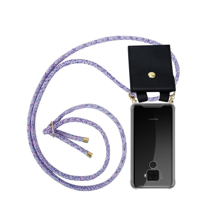Huawei MATE 30 LITE Skal Fodral Kedja (Lila)