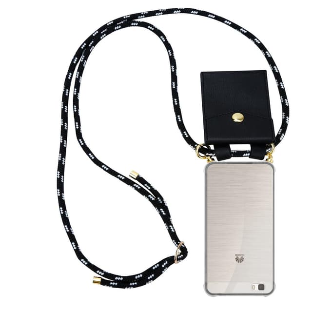 Huawei P8 LITE 2015 Skal Fodral Kedja (Svart)