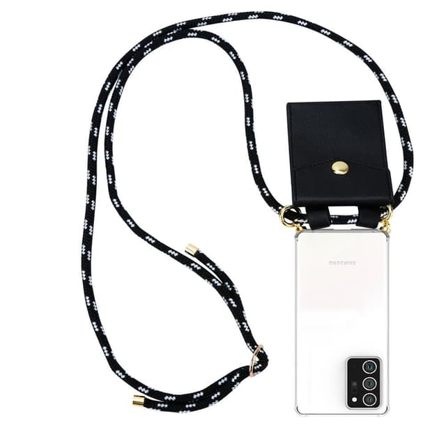 Samsung Galaxy NOTE 20 PLUS Skal Fodral Kedja (Svart)
