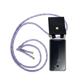 Samsung Galaxy J4 PLUS Skal Fodral Kedja (Lila)