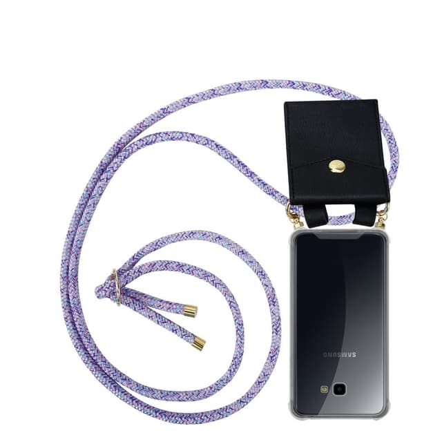 Samsung Galaxy J4 PLUS Skal Fodral Kedja (Lila)