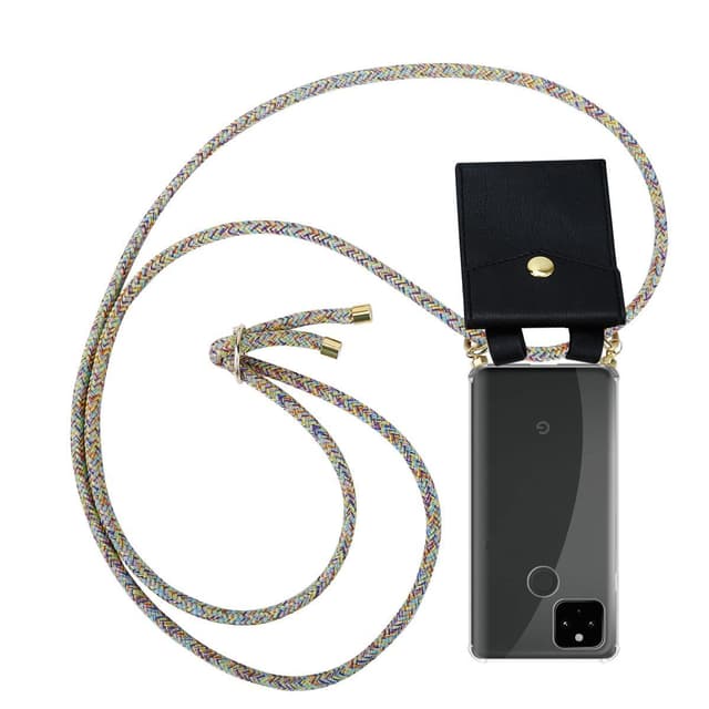 Google PIXEL 5 XL Skal Fodral Kedja (Gul)