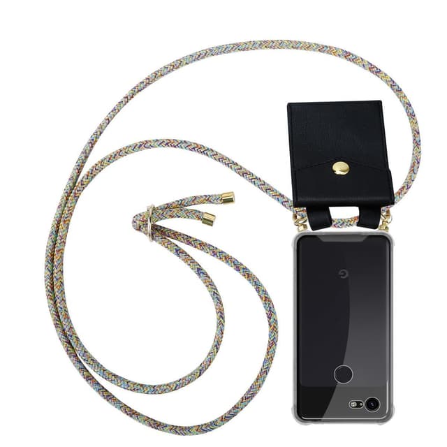 Google PIXEL 3 XL Skal Fodral Kedja (Gul)