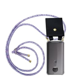 Motorola MOTO G5S PLUS Skal Fodral Kedja (Lila)