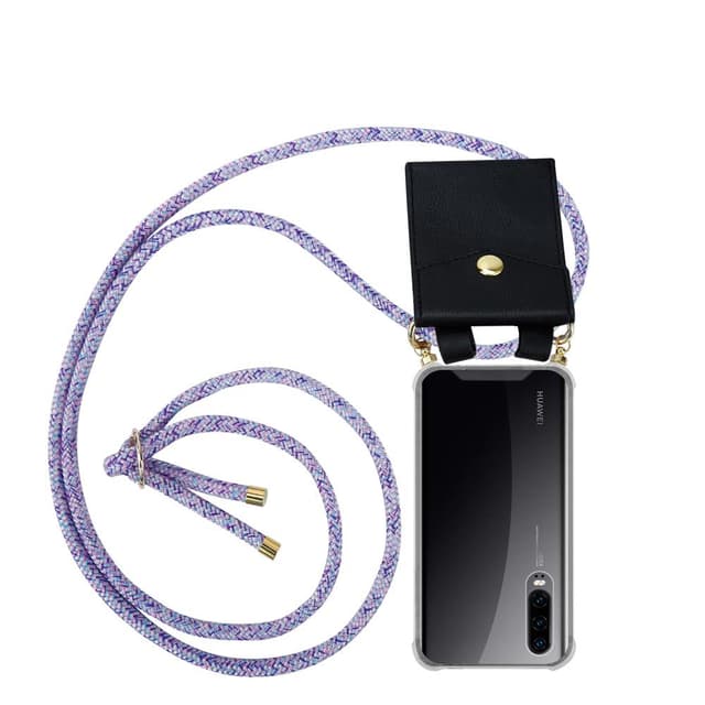 Huawei P30 Skal Fodral Kedja (Lila)