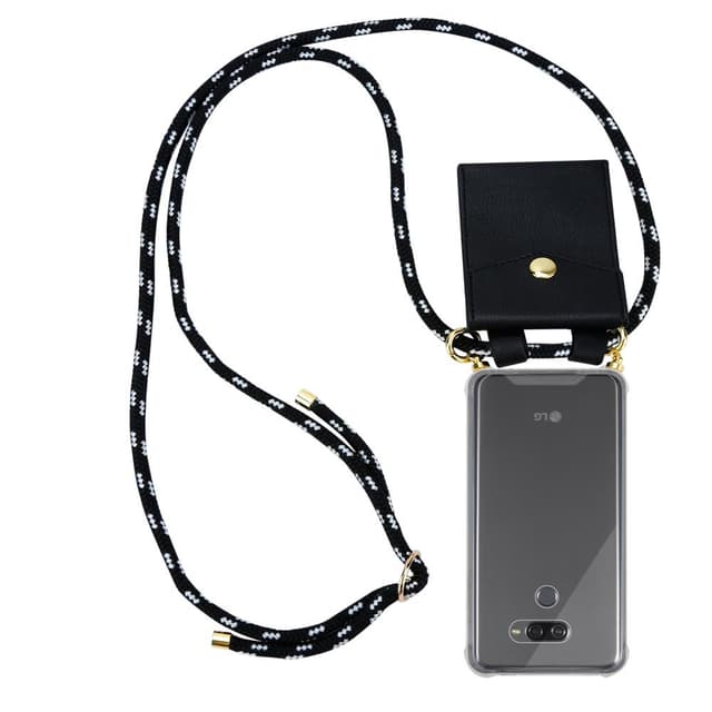 LG K50 Skal Fodral Kedja (Svart)