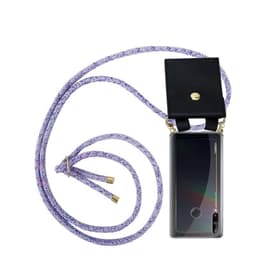 Huawei P40 LITE E Skal Fodral Kedja (Lila)
