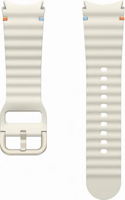Samsung Galaxy Watch7 Sport armband S/M (gräddvitt)