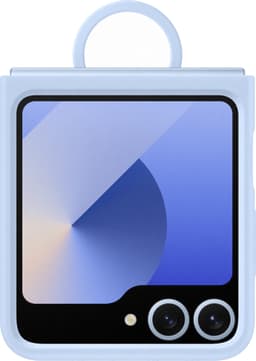 Samsung Galaxy Z Flip6 silikondeksel (blå)