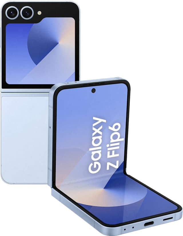 Samsung Galaxy Z Flip6 5G smarttelefon 12/256GB (blå)