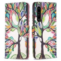 Sony Xperia 1 VI Lompakkotelineen kotelo Kuviollinen puhelimen kansi