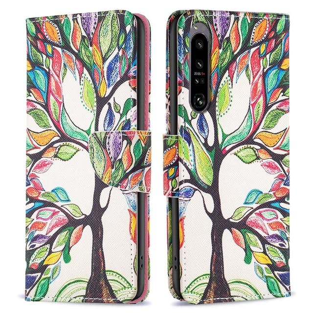 Sony Xperia 1 VI Lompakkotelineen kotelo Kuviollinen puhelimen kansi