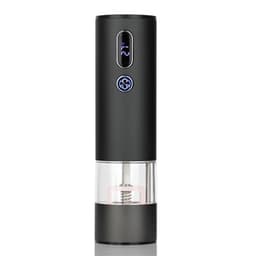 Salt Peppar Kryddor kvarn Batteridriven med LED-ljus