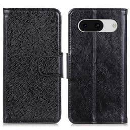 Til Google Pixel 8a Lommebok-deksel Textured Split - Svart