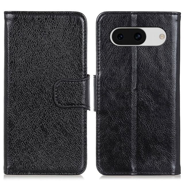 Till Google Pixel 8a Plånboksfodral Textured Split - Svart