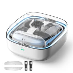 JYS Laddningsdocka för Meta Quest 3 RGB Ljusförvaringsväska med 2 Batterier