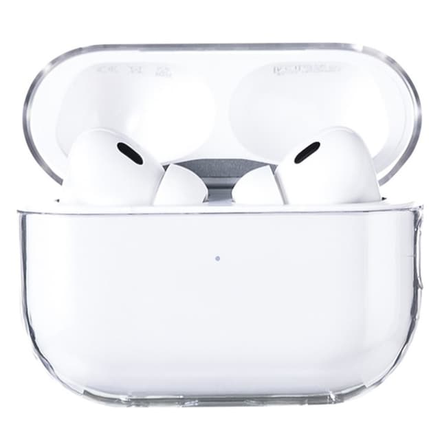 För AirPods 3 fodral Dammtätt kristallklart hårt hörlursfodral