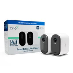 Arlo Essential 2K XL utendørs sikkerhetskamera (2-pakning)