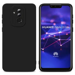 Huawei MATE 20 LITE silikondeksel case (svart)