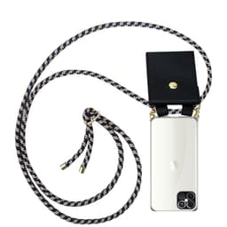 iPhone 12 PRO MAX Deksel med Halskjede (blå)