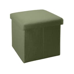 Hopfällbar sittpall 38x38x38 cm Sittstol Sittkub (grön)