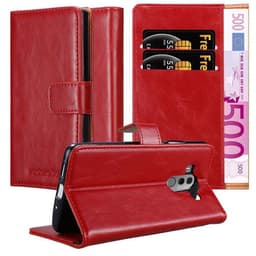 Huawei MATE 10 PRO lommebokdeksel etui (rød)
