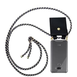 LG K50 Deksel med Halskjede (blå)