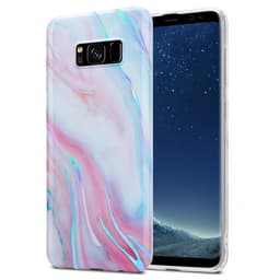 Samsung Galaxy S8 lommebokdeksel etui (hvit)