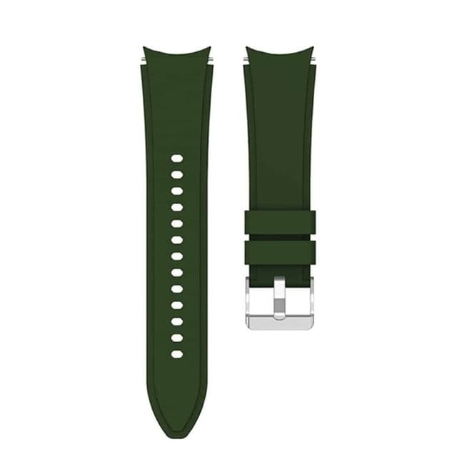Silikon klockarmband No-Gap Samsung Galaxy Watch 7 (44mm) - Army
