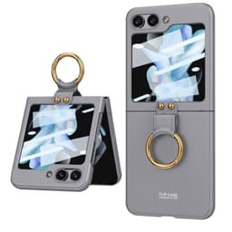 GKK Ring Case Samsung Galaxy Z Flip 6 - Grå