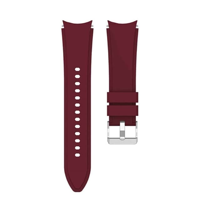 Silikoni kellon ranneke No-Gap Samsung Galaxy Watch 7 (44mm) - Wine