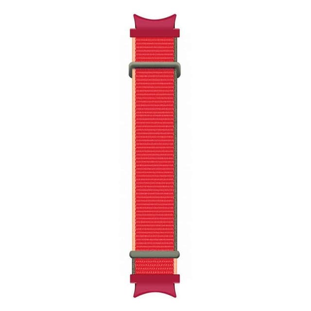 Nailon kellon ranneke No-Gap Samsung Galaxy Watch 7 (44mm) - Strawberr