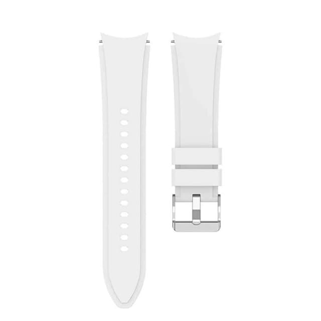 Silikon klockarmband No-Gap Samsung Galaxy Watch 7 (44mm) - Vit