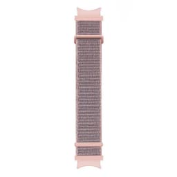 Nylon klokkereim No-Gap Samsung Galaxy Watch FE (40mm) - Pink Sand