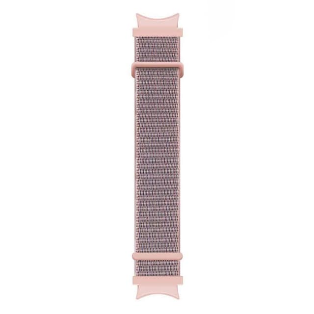 Nylon klockarmband No-Gap Samsung Galaxy Watch 7 (44mm) - Pink Sand