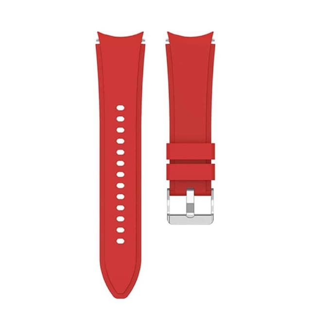Silikon klokkereim No-Gap Samsung Galaxy Watch 7 (40mm) - Rød
