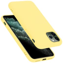 iPhone 11 PRO MAX Suojakuori Suojakotelo (Keltainen)