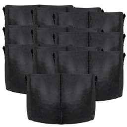10x Planteringssäck Planteringskärl (113 l - 60 x 40