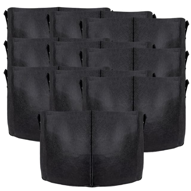 10x Planteringssäck Planteringskärl (113 l - 60 x 40