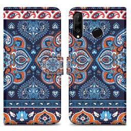 Huawei P30 LITE Pungetui Cover Case (Blå)