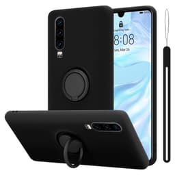 Huawei P30 Suojakuori Suojakotelo (Musta)
