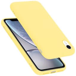 iPhone XR Suojakuori Suojakotelo (Keltainen)