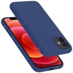 iPhone 12 MINI Suojakuori Suojakotelo (Sininen)