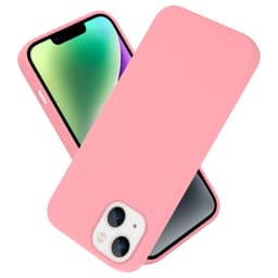iPhone 14 PLUS Suojakuori Suojakotelo (Vaaleanpunainen)