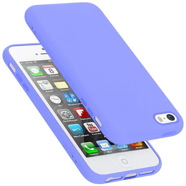 iPhone 5 / 5S / SE 2016 Skal Fodral Case (Lila)